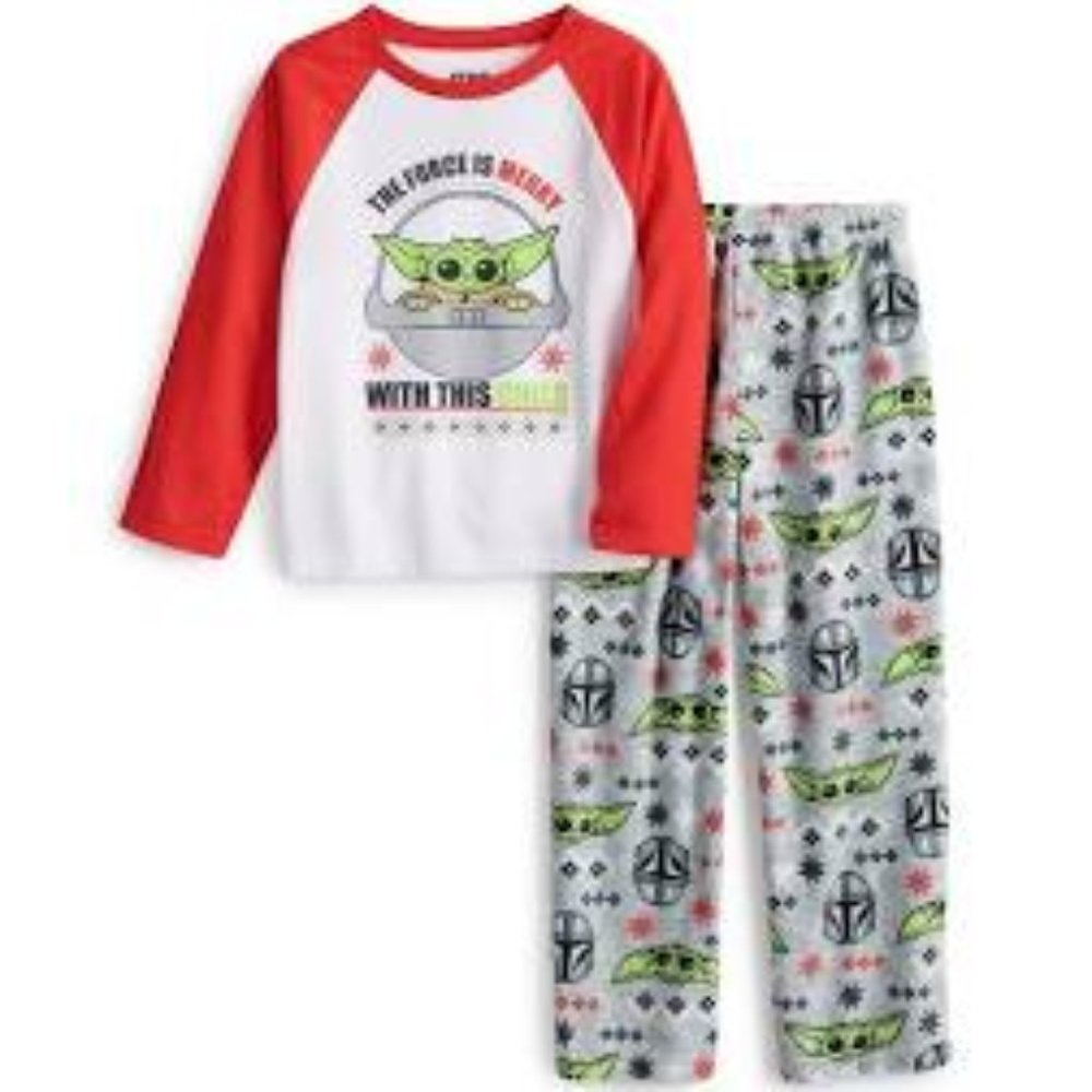 NWT Mandalorian THE CHILD kid's jammies